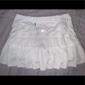 Lululemon Pleated Skirt- White